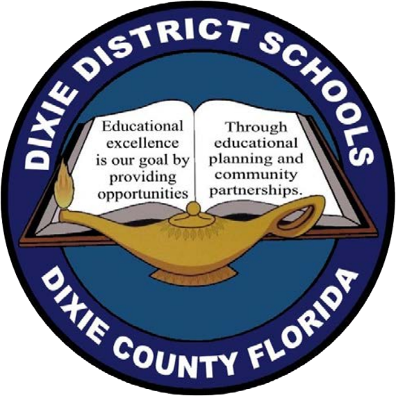 the logo for dixie district school in dixie county florida