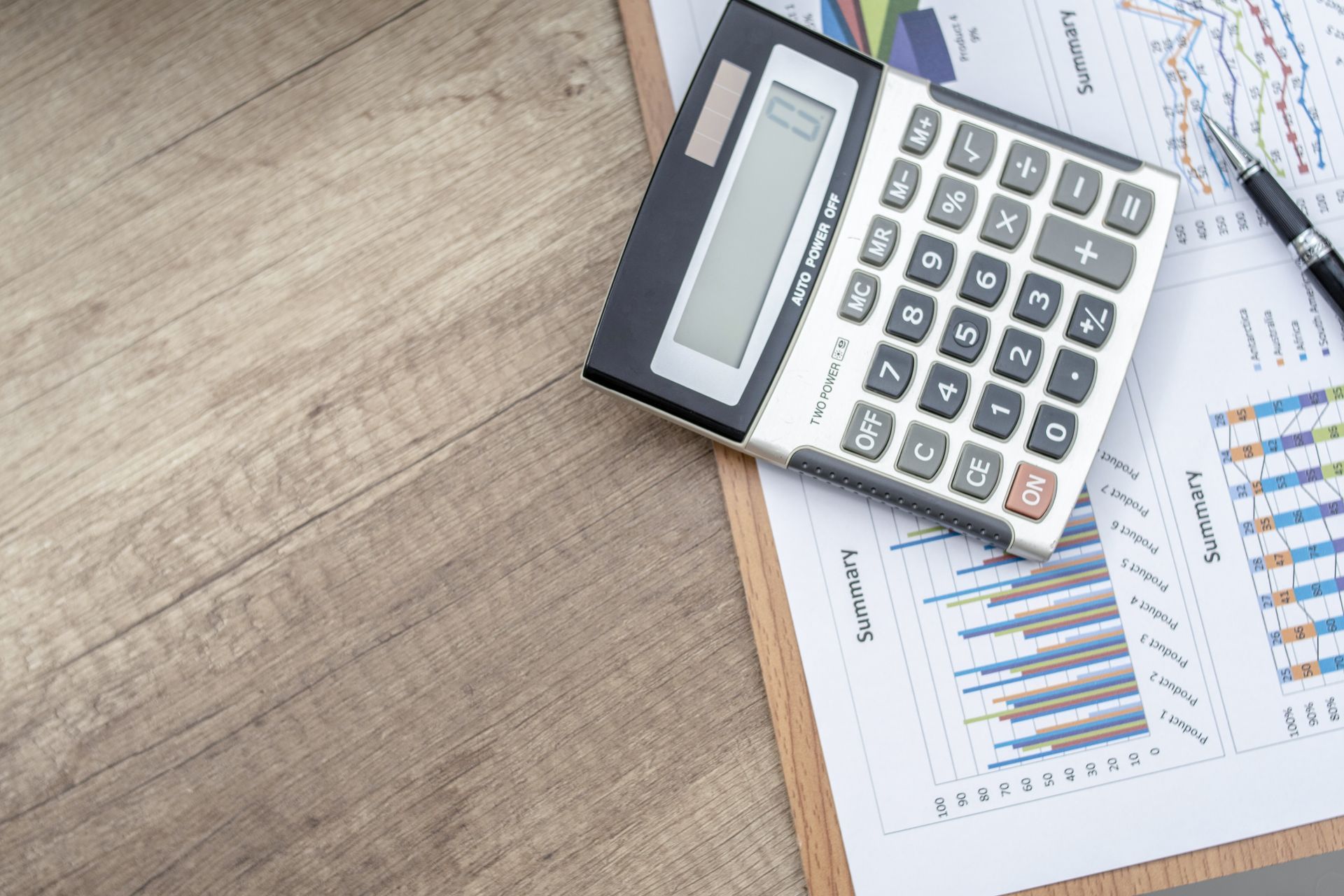 Picture Of Calculator – Allen, TX – Keep It Simple Tax Services