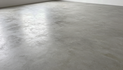 Polished concrete floor completed by Concrete Services in Renton WA for durable indoor flooring.