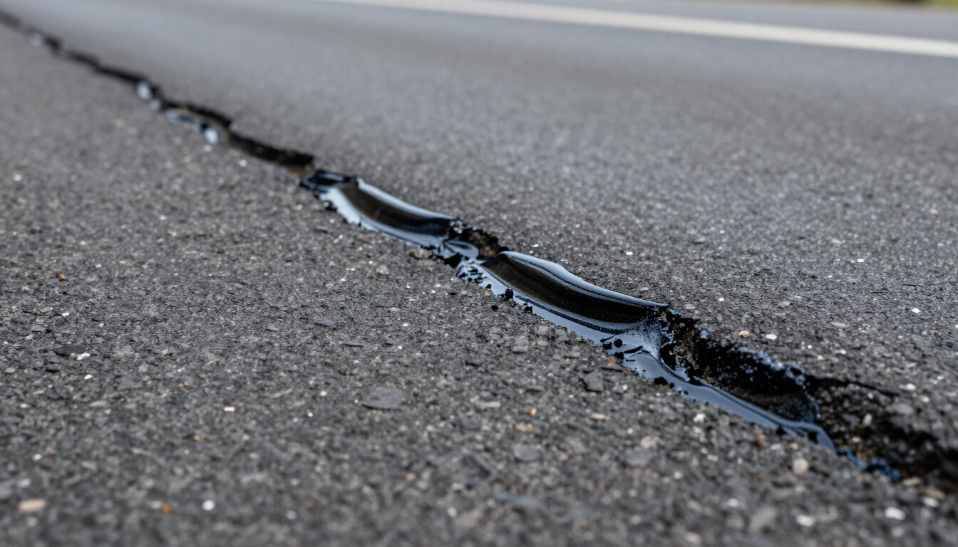 Cracked concrete repaired by Concrete Services in Renton WA to improve strength, safety, and appearance.