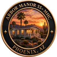 Arbor Manor 55+ MHC logo