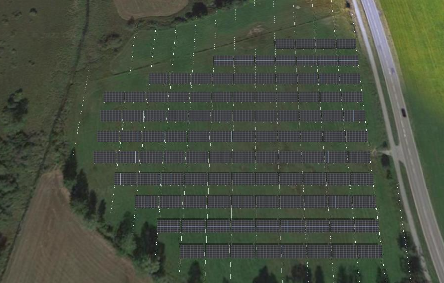 Planung eines Solarparks mit 1.820,07 kWp für das Benediktinerkloster Ettal