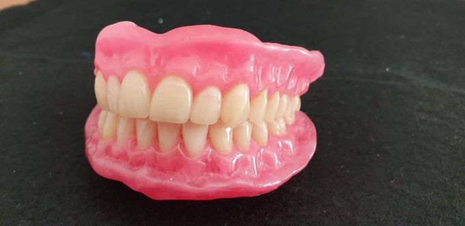 Close Up of Dentures — Goonellabah Denture Clinic In Goonellabah, NSW