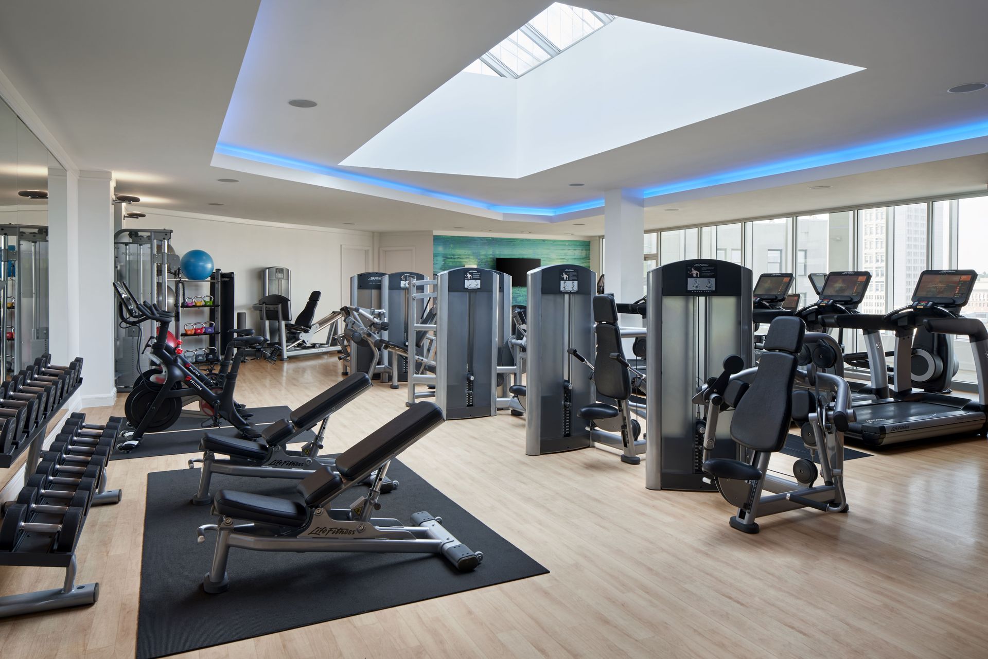 the pentclub haus - the fitness center