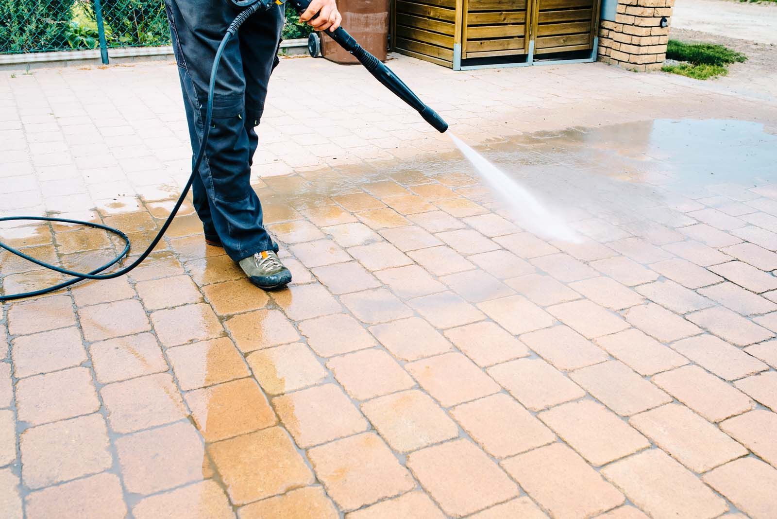 Outdoor Floor Cleaning — Harvest, AL — Radiant Exterior Cleaning Services