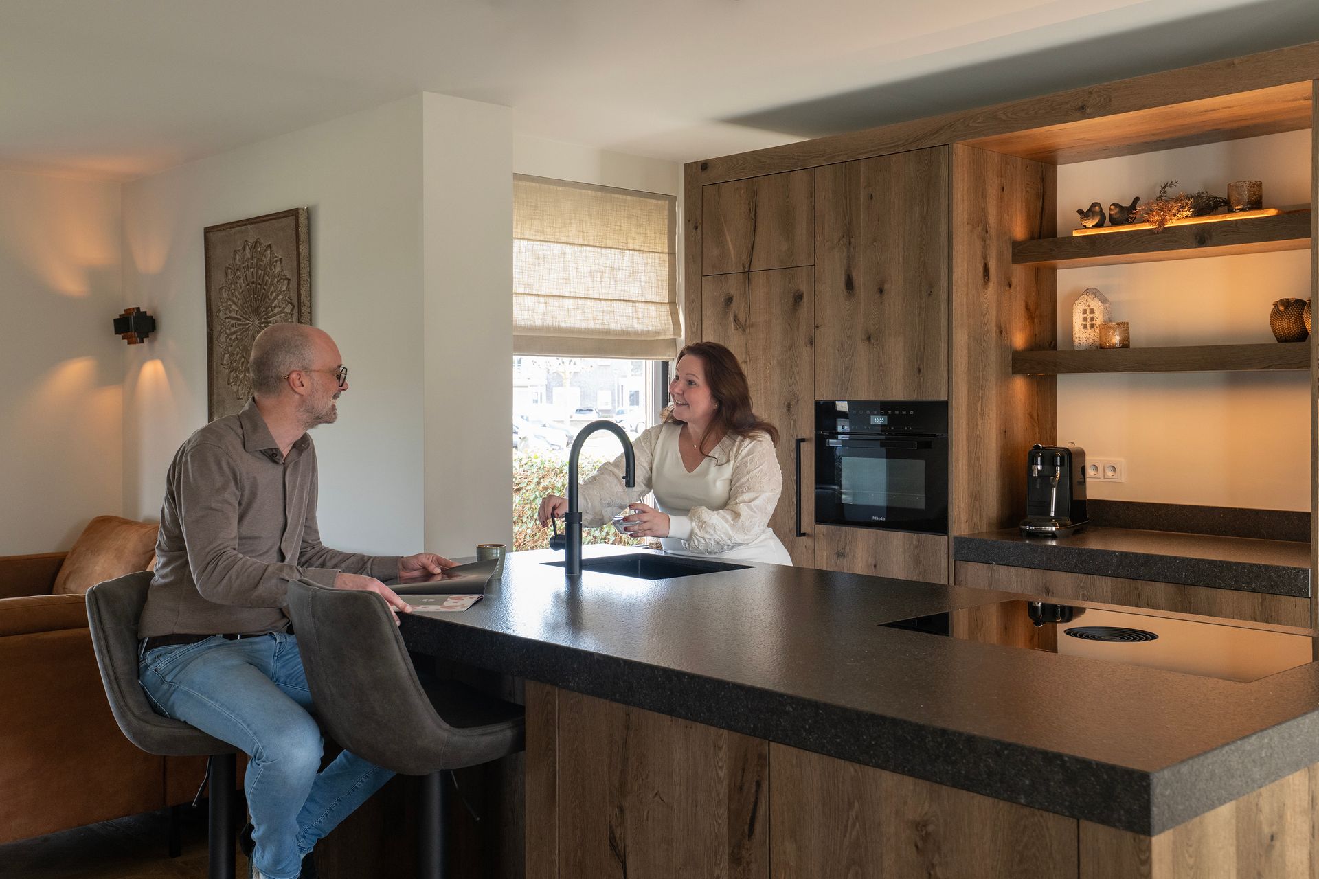 Blije bewoners van de verbouwing in Zeeland