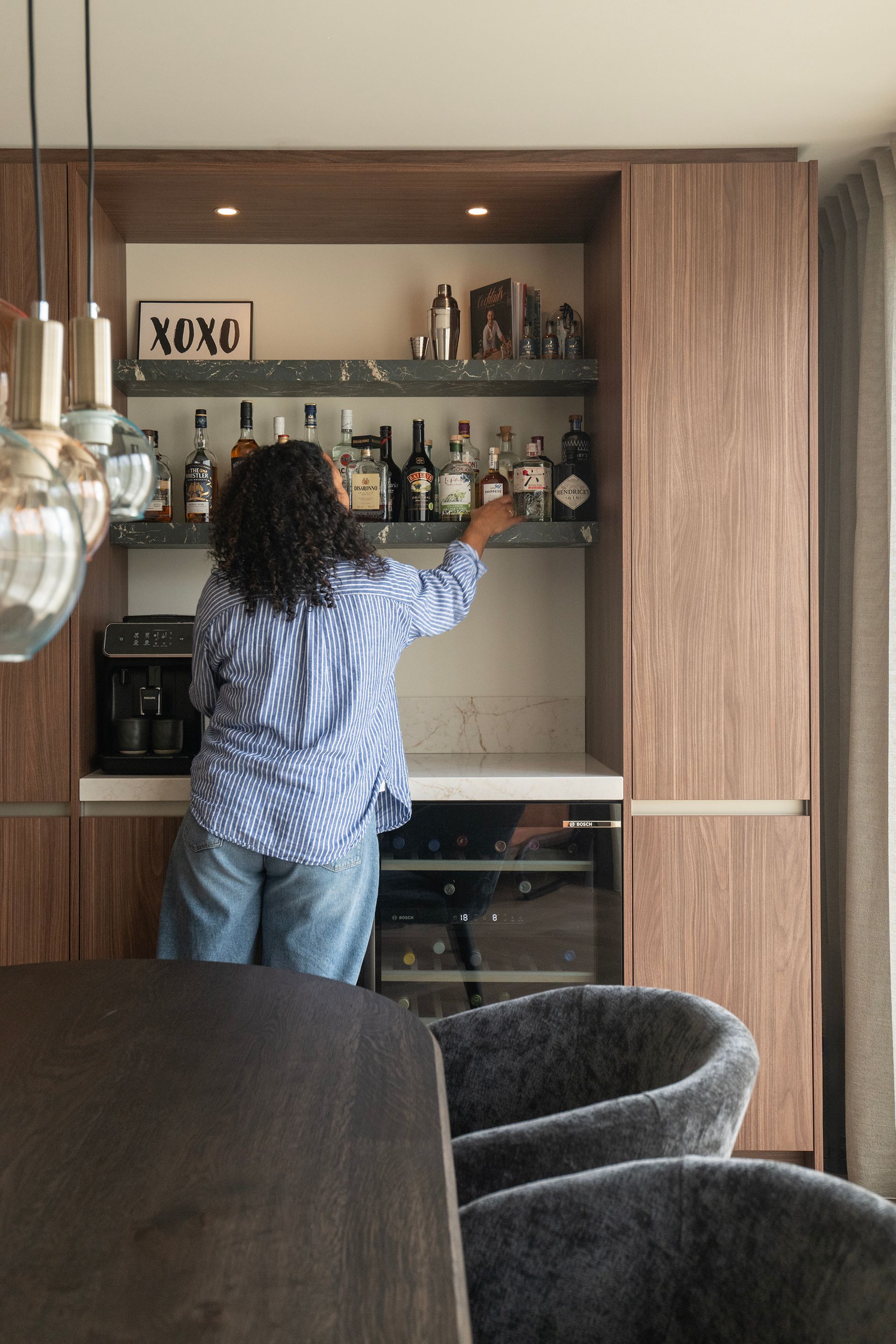 Suncheré de interieurontwerper van deze leefkeuken en totale verbouwing