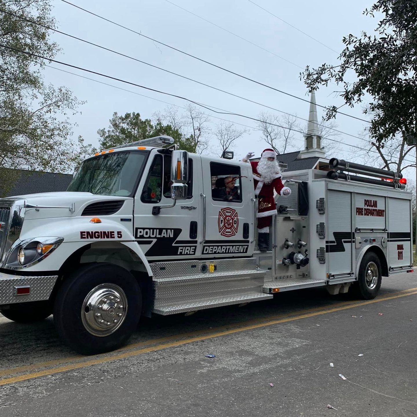 Poulan Christmas Parade