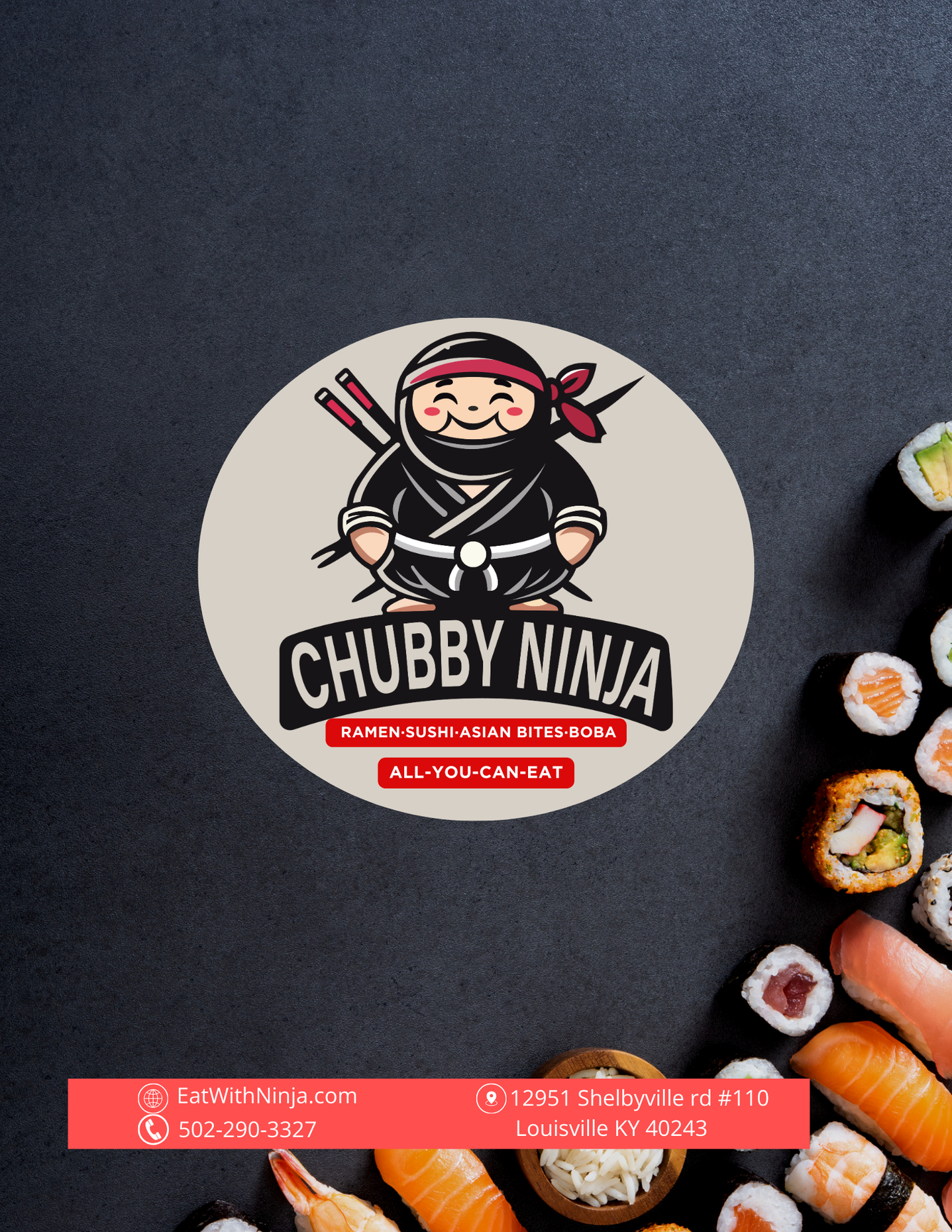 Chubby Ninja menu page 1