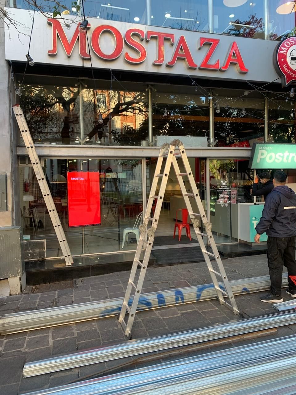 Exterior de un restaurante