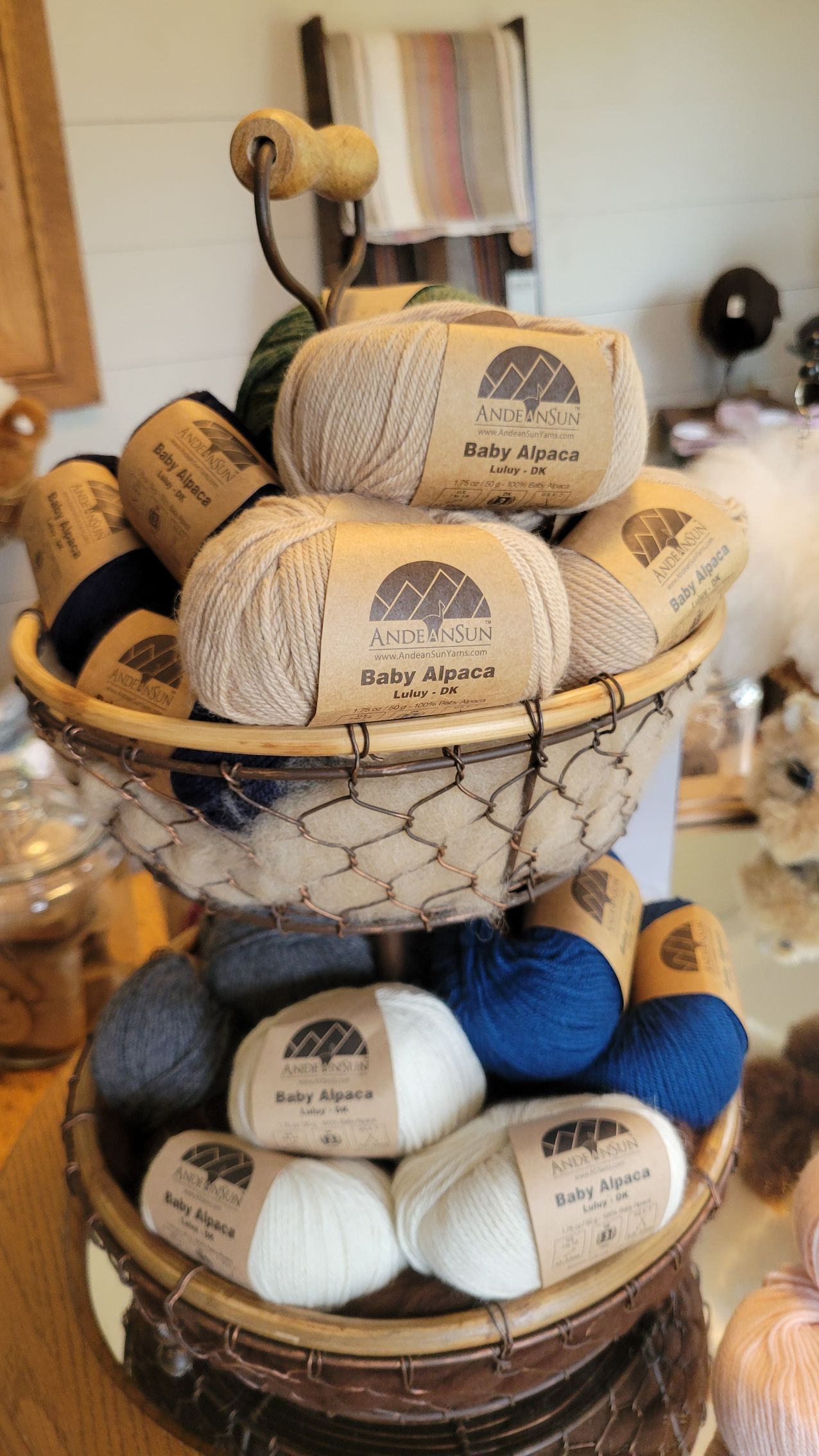100% Baby Alpaca Yarn