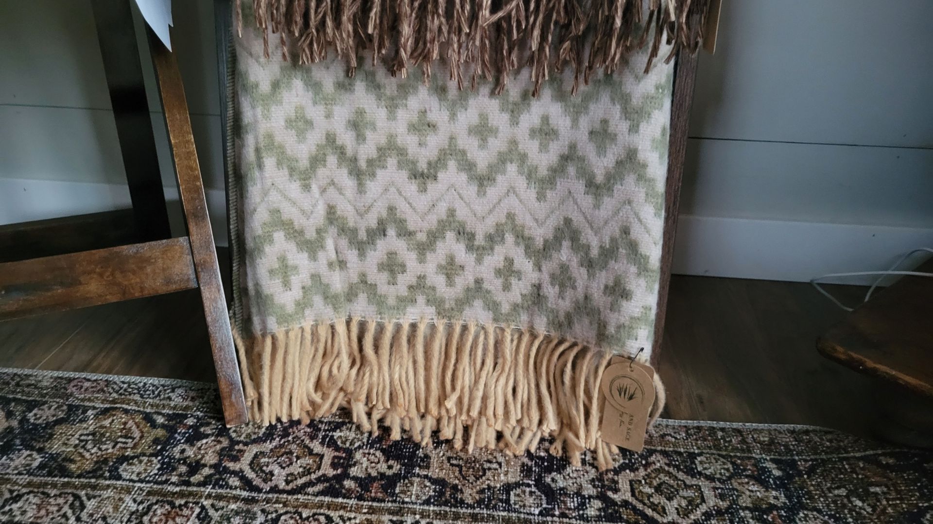 Blanket Green Throw