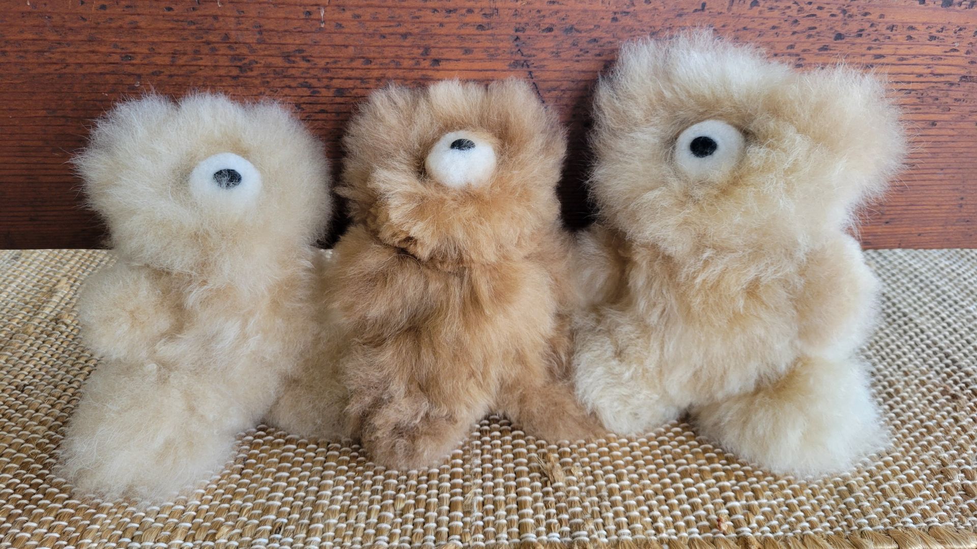 Alpaca Pocket Teddy Bear
