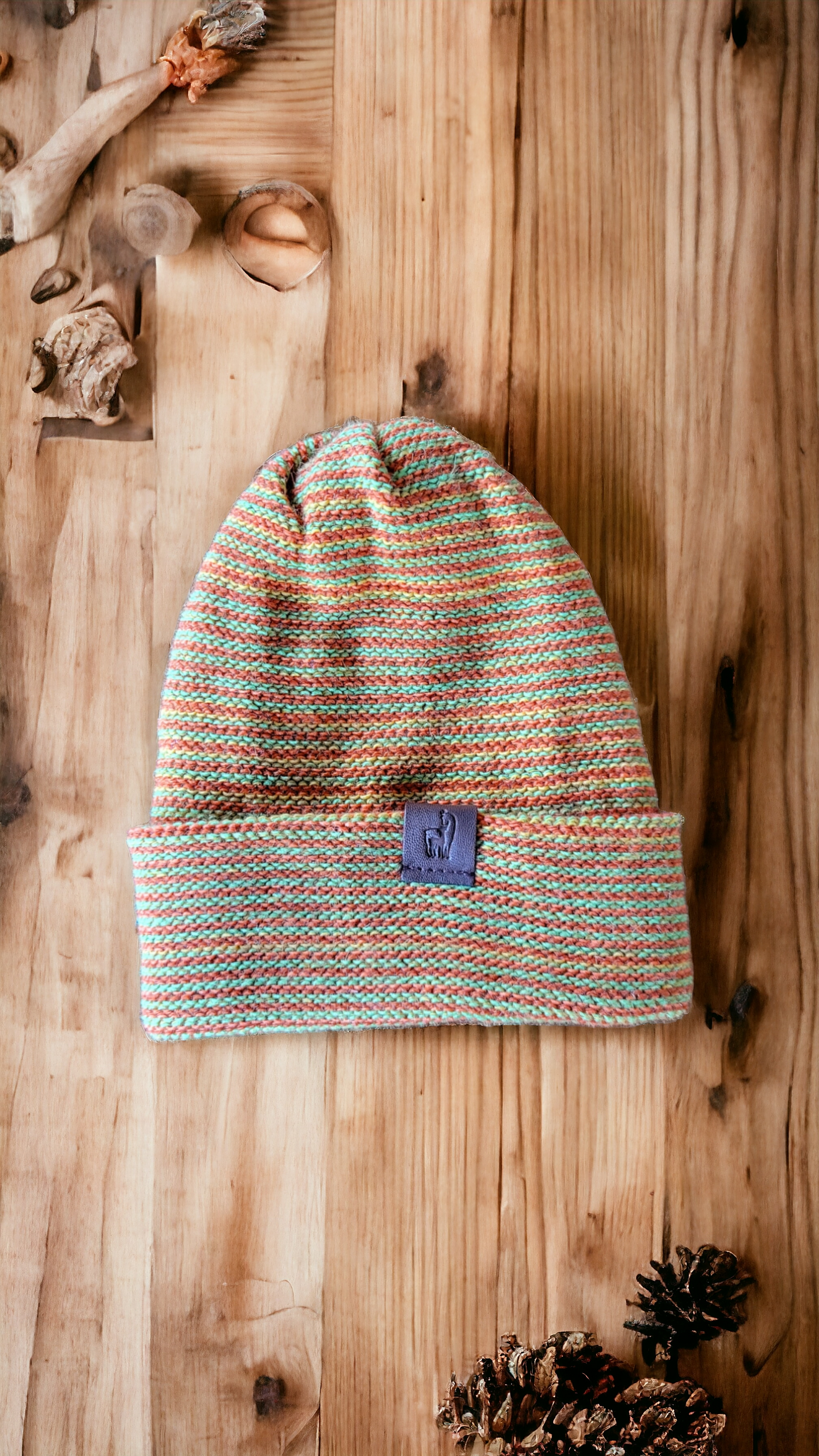 Unisex Beanie - Multicolor Orange