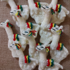 Alpaca Finger Puppet - White
