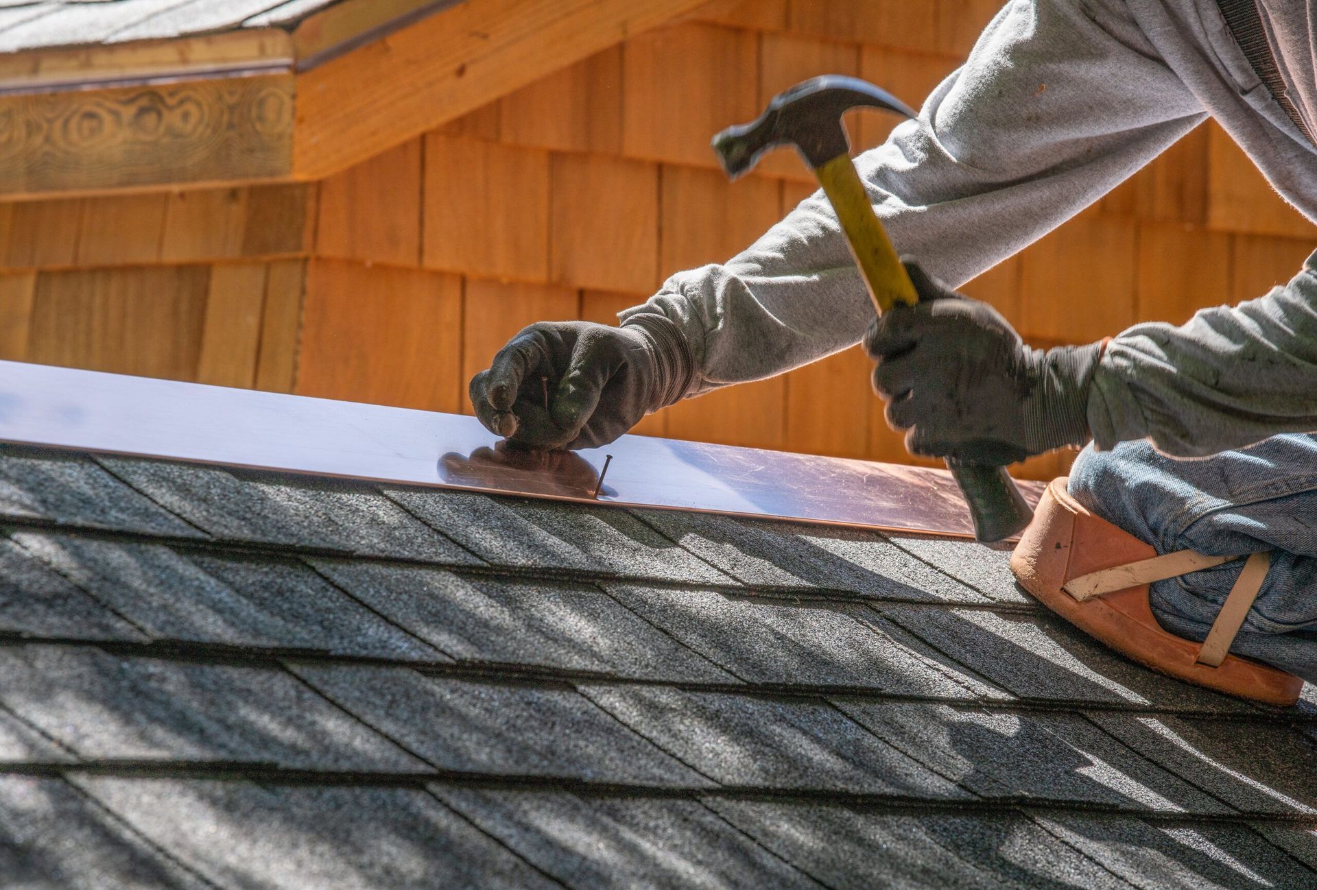 #RoofRepair #RidgeCap Repair 