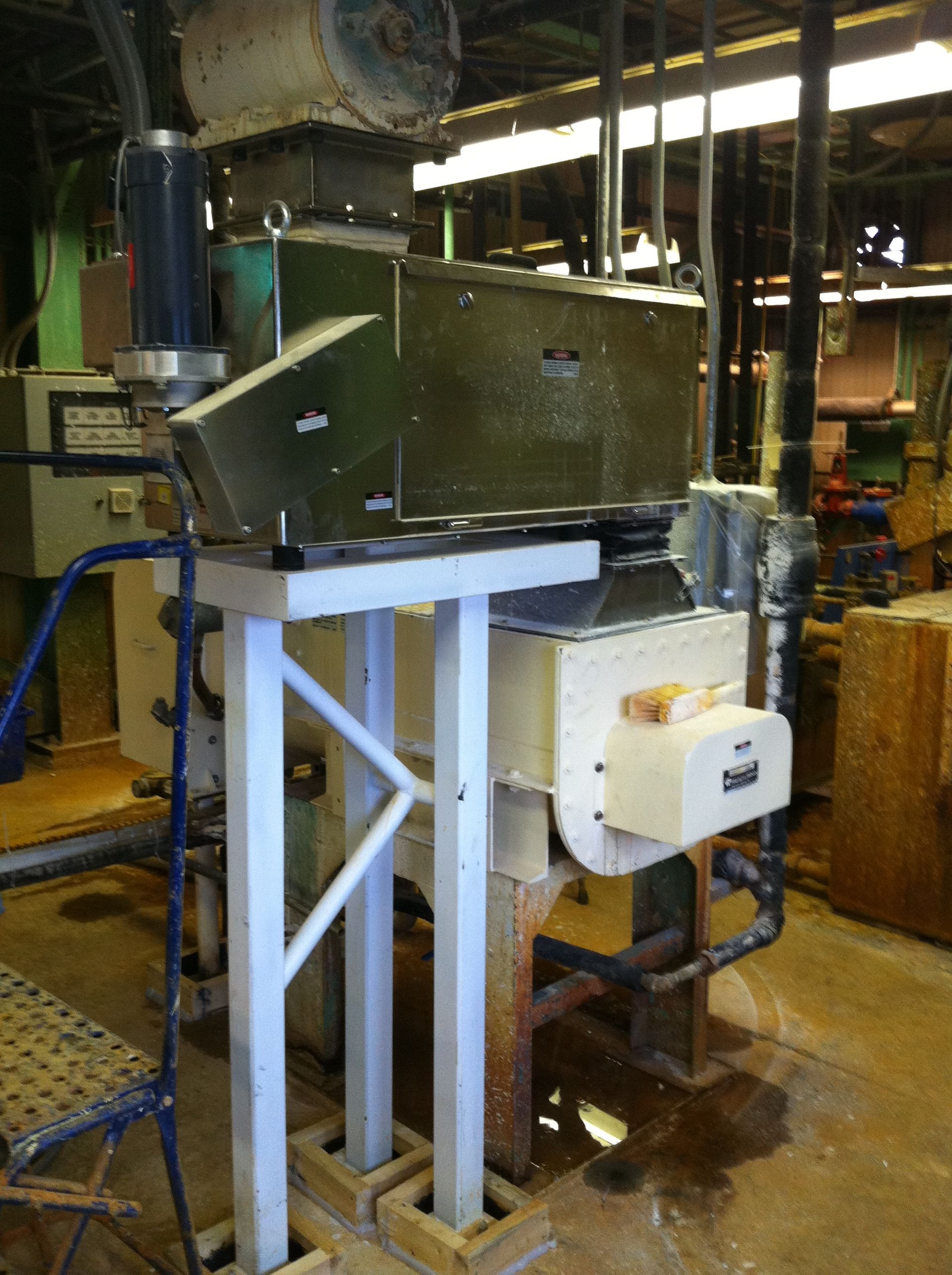 Water Treatment Area – Chemical Lime Feeders