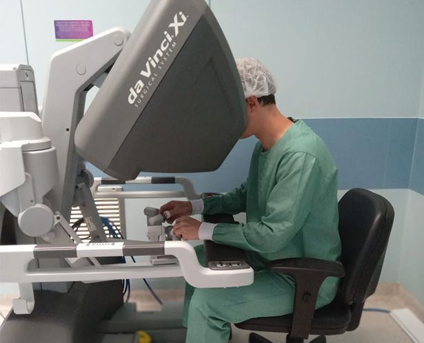 cirurgia robotica urologica