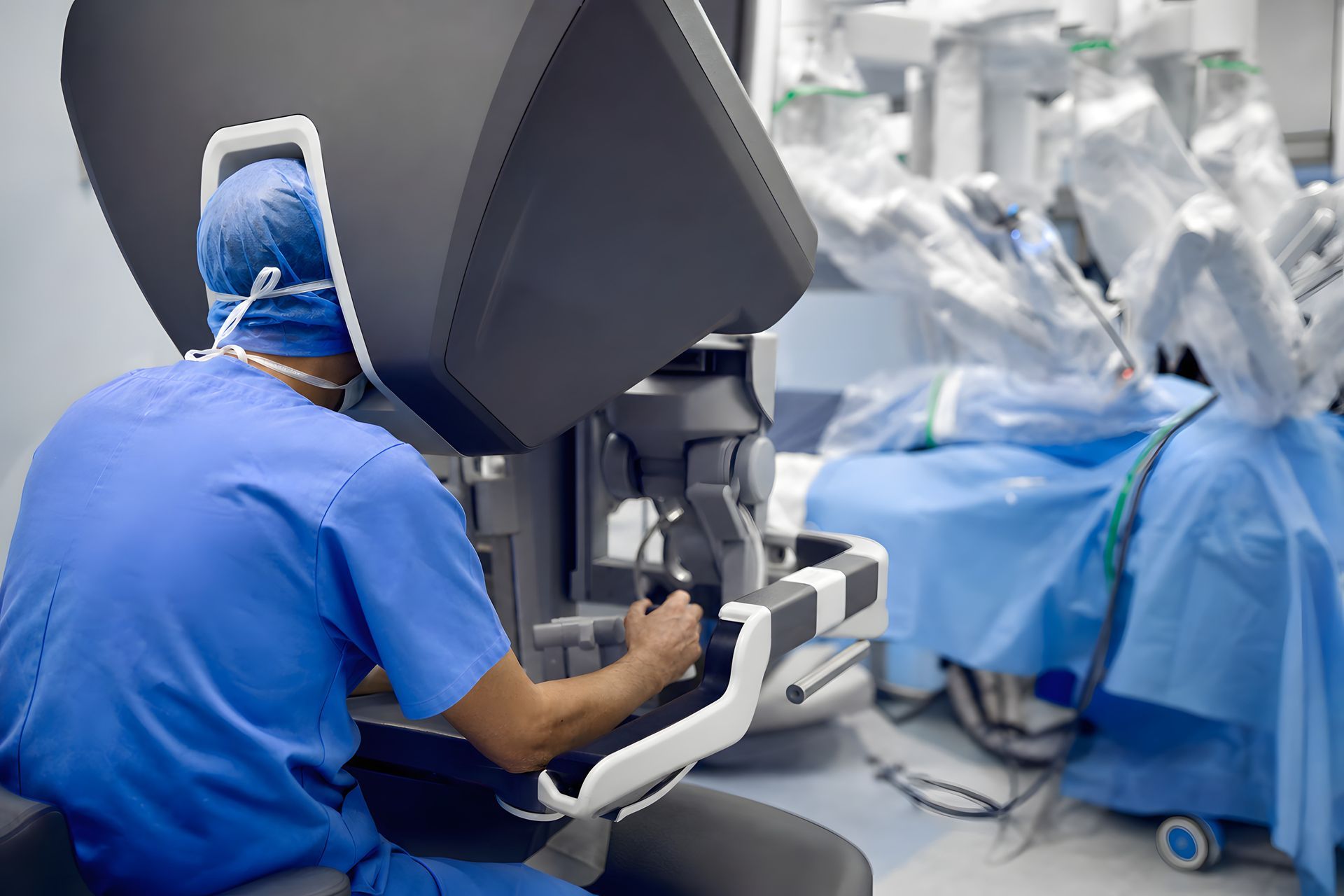 Quais são os equipamentos usados na cirurgia robótica