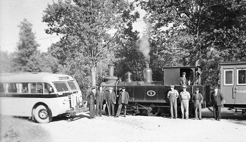 Kollision i Skyllberg i början av 1950-talet