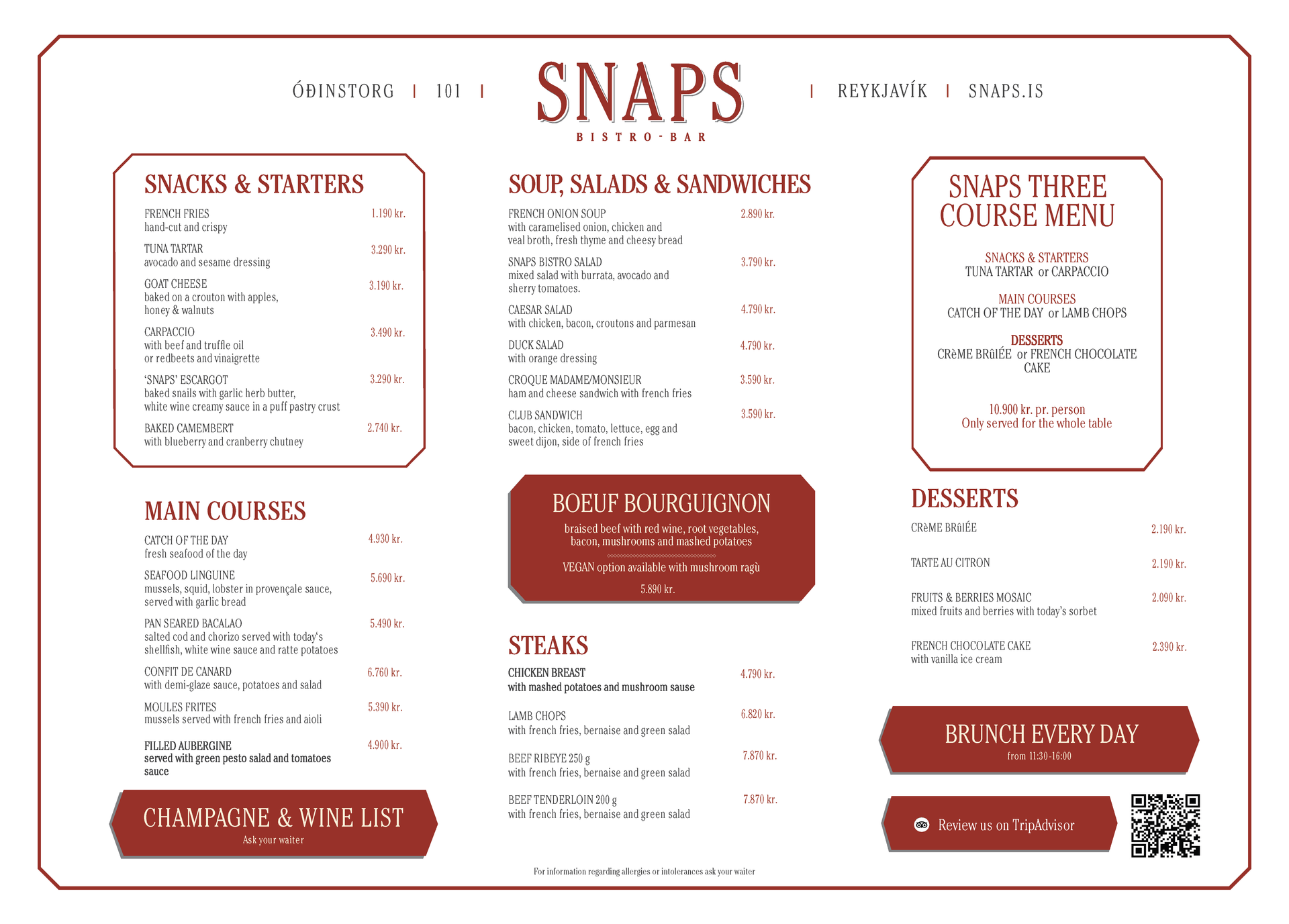 Snaps Bistro