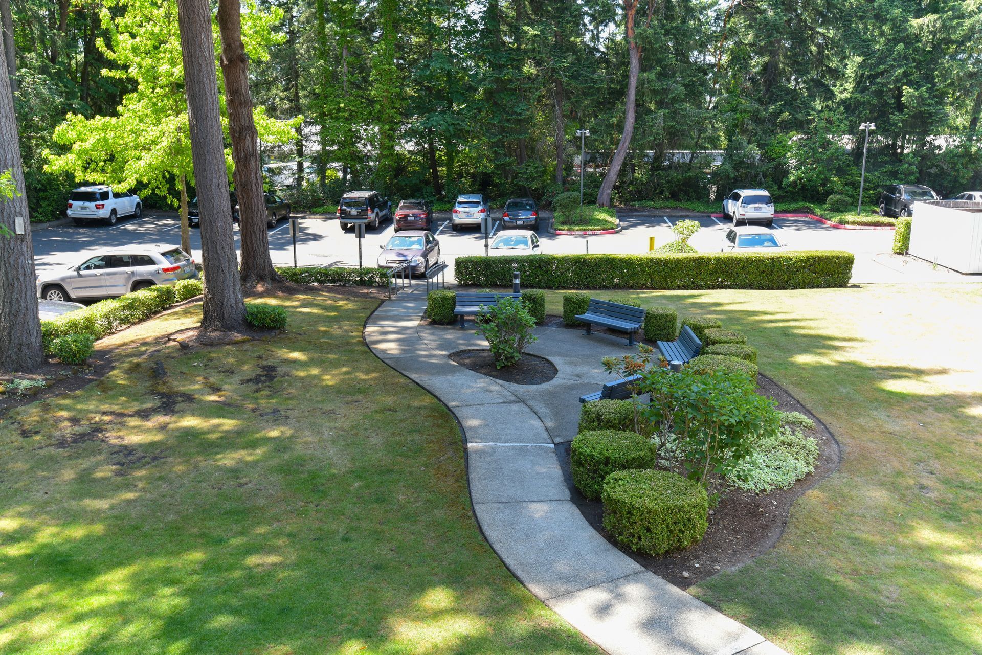 Outdoor benches