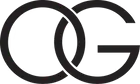 Black interlocking “QG” letters in a simple logo on a white background