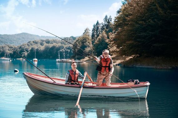 Father and Son Fishing — San Diego, CA — SoCal Eco Tours