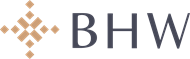 A logo for a company called BHW