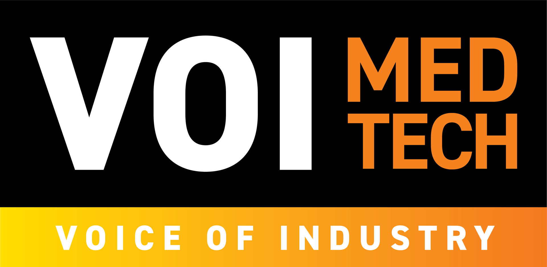 An approved Voice of Industry logo for the MedTech industry