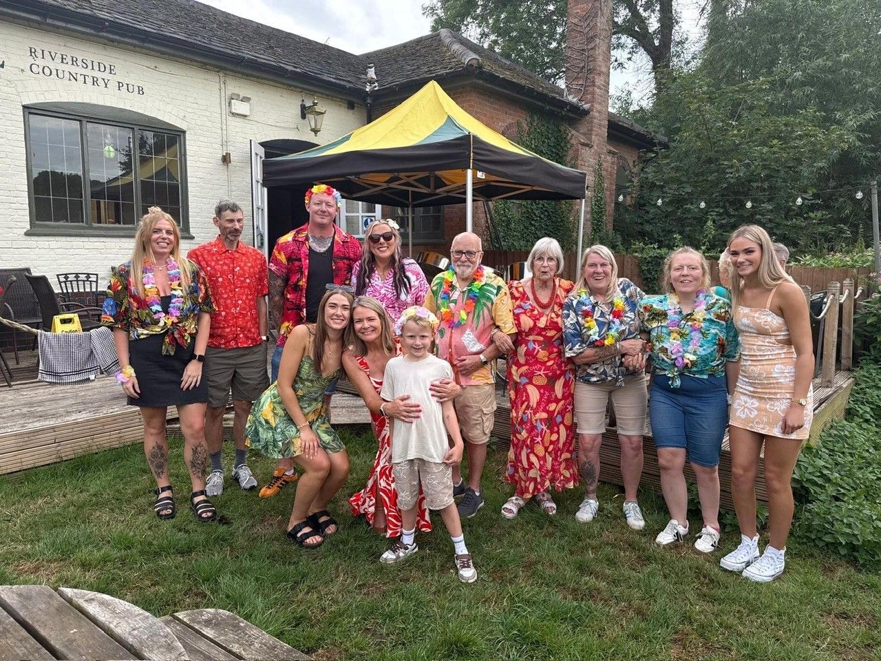 An 80th family birthday party fundraiser