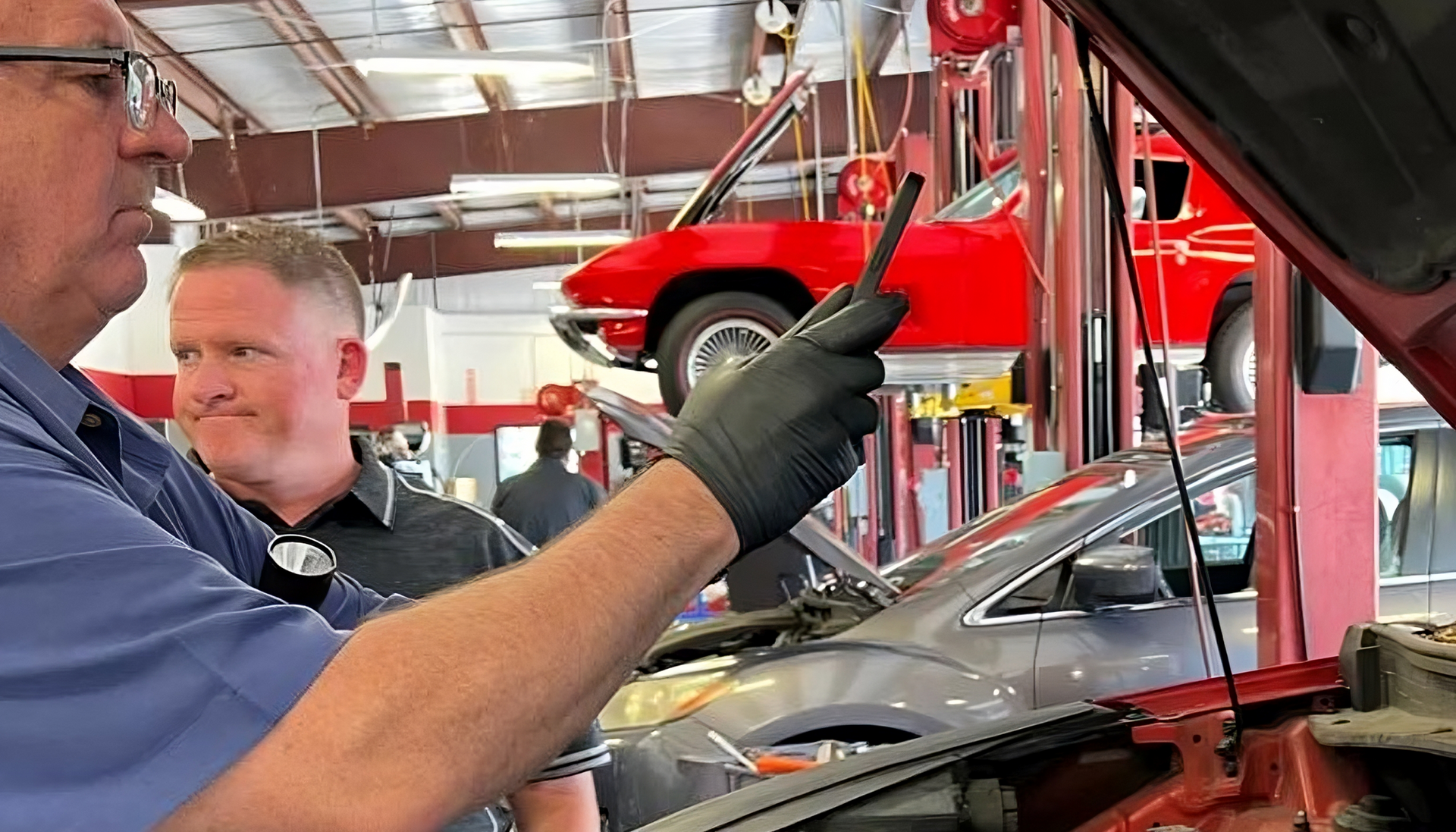 Mechanics in Shop | Now Auto Care