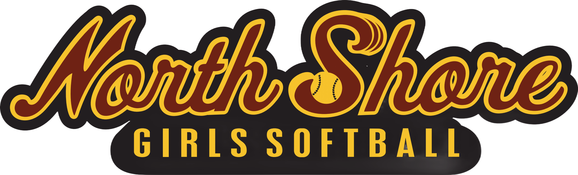 North Shore Girls Softball Logo