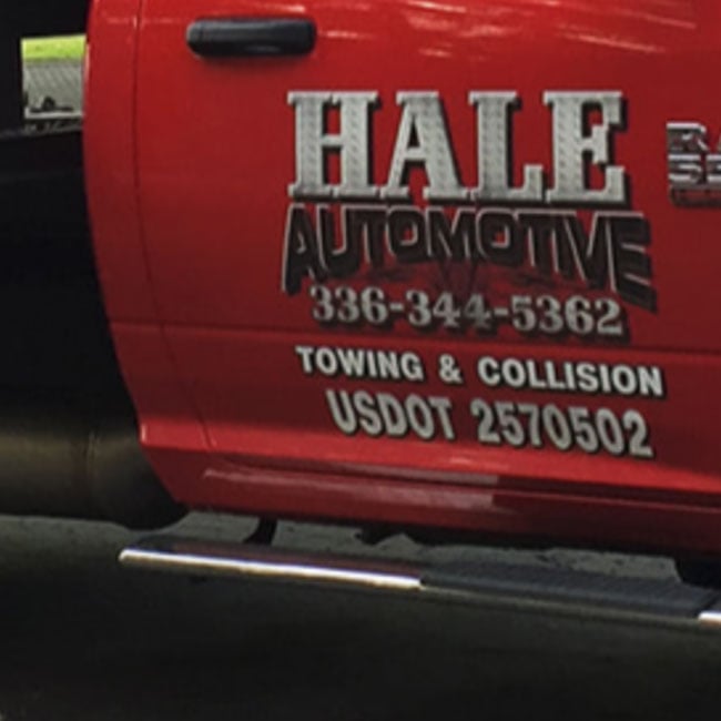 Auto Shop & Towing Company Eden, NC Hale Automotive