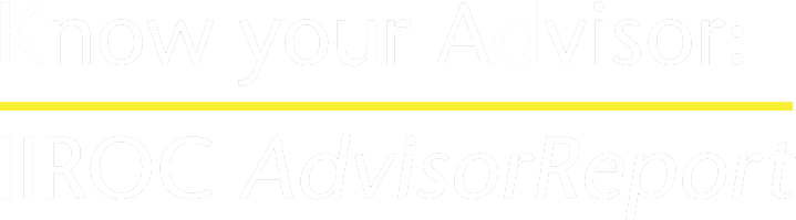 Know Your Advisor
