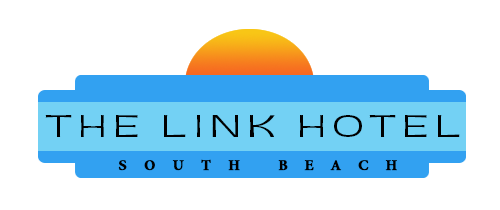 The logo for the link hotel south beach