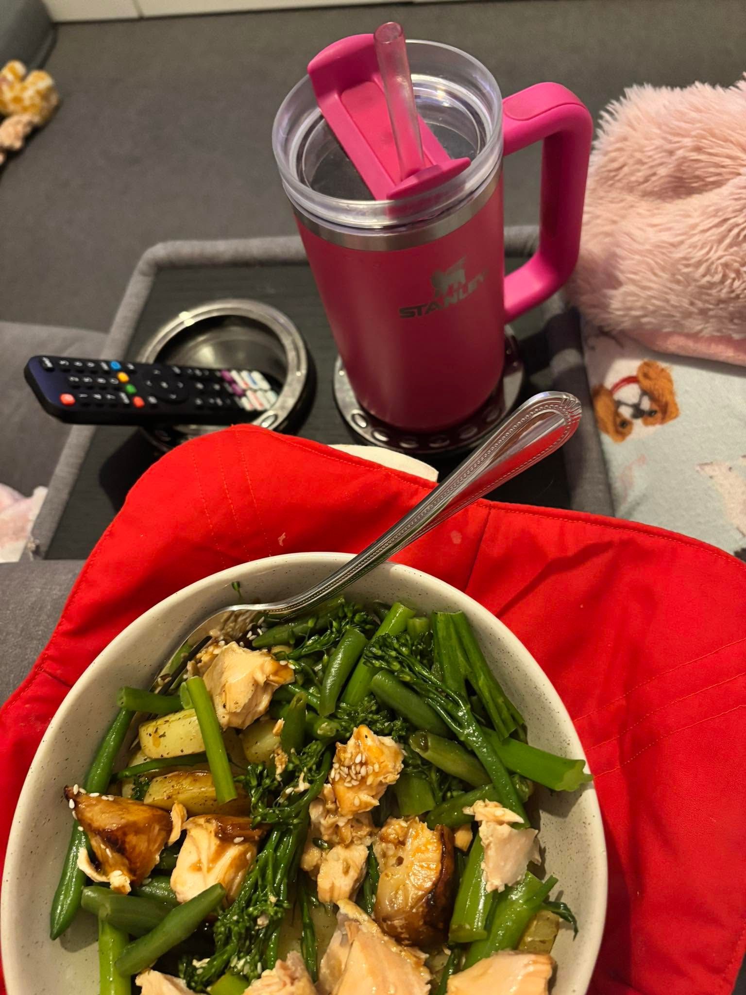 Lizzy, dinner from the plan