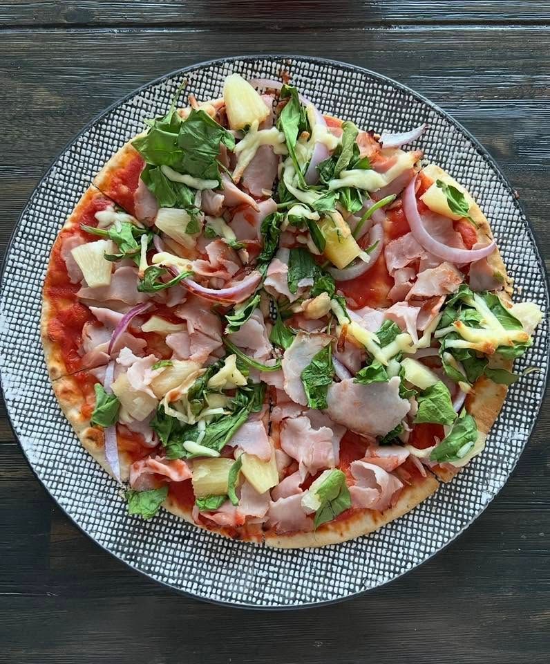 Stevie-Lee, homemade pizza