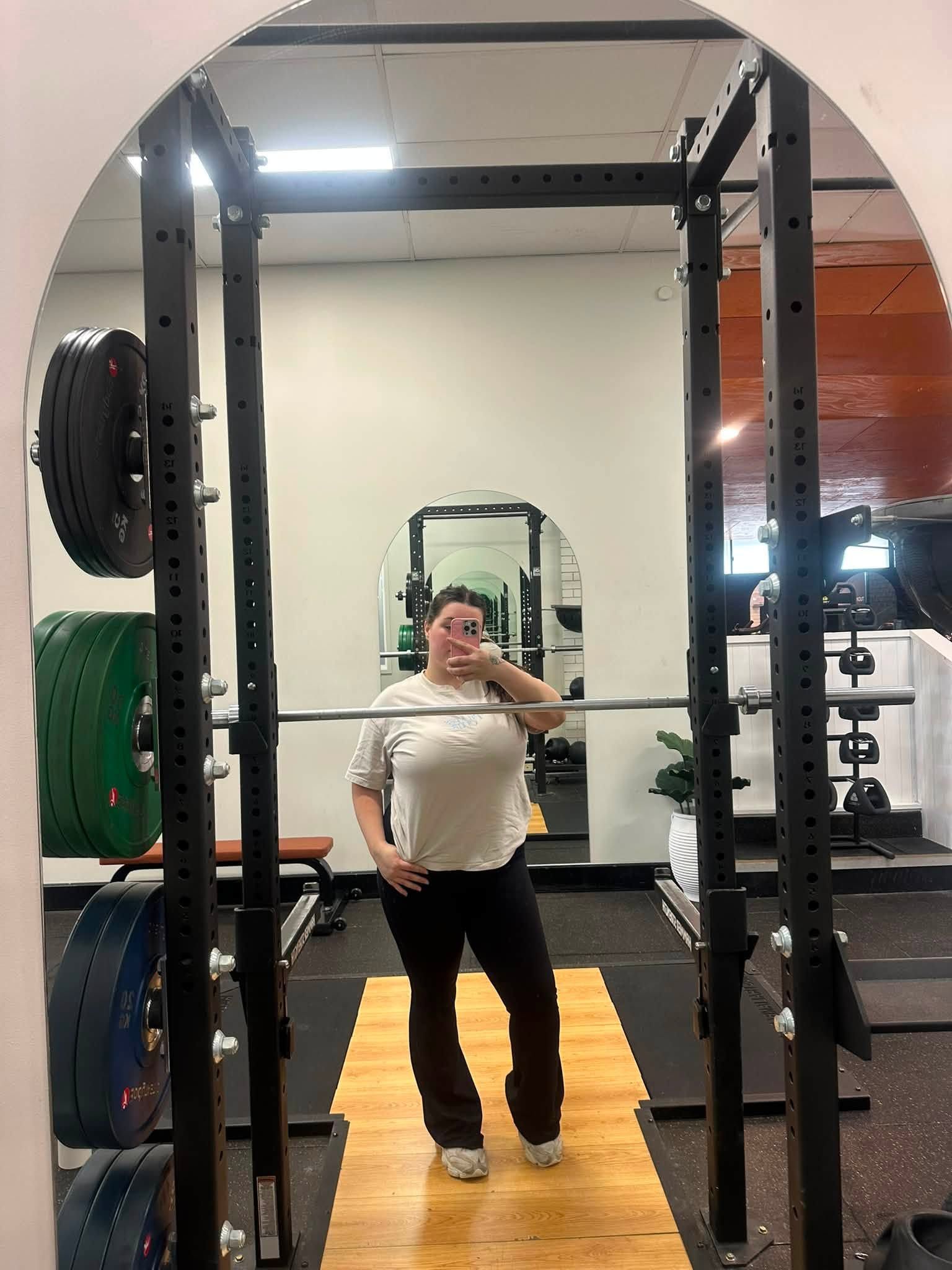 Summer, gym selfie