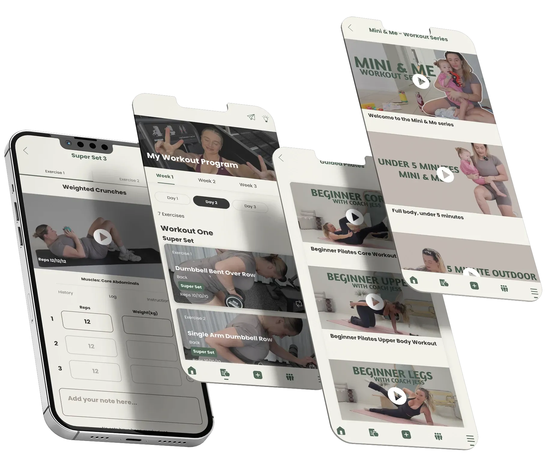 Workouts and Pilates