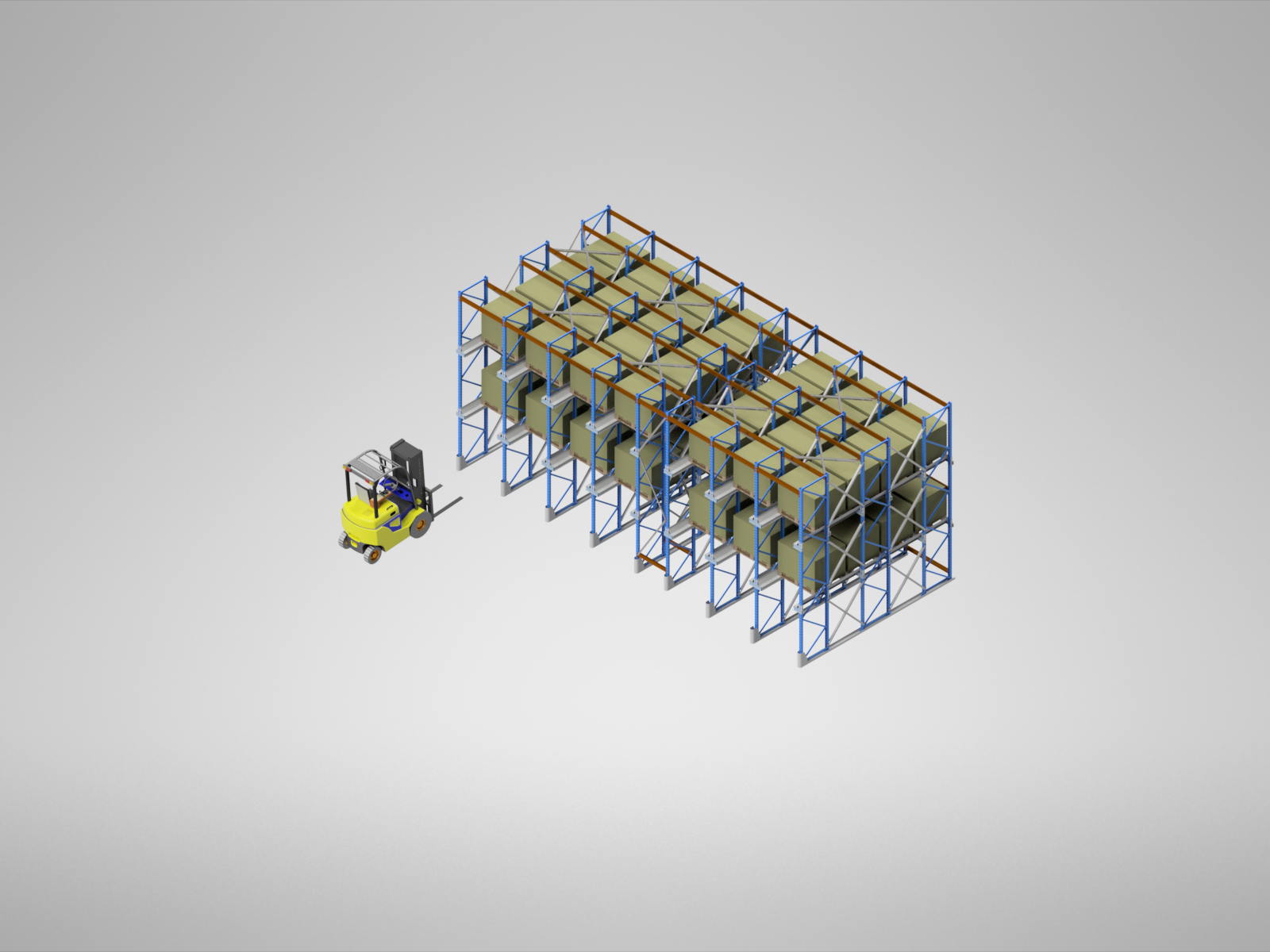 RACKING 9 - KK Shelving (see image)