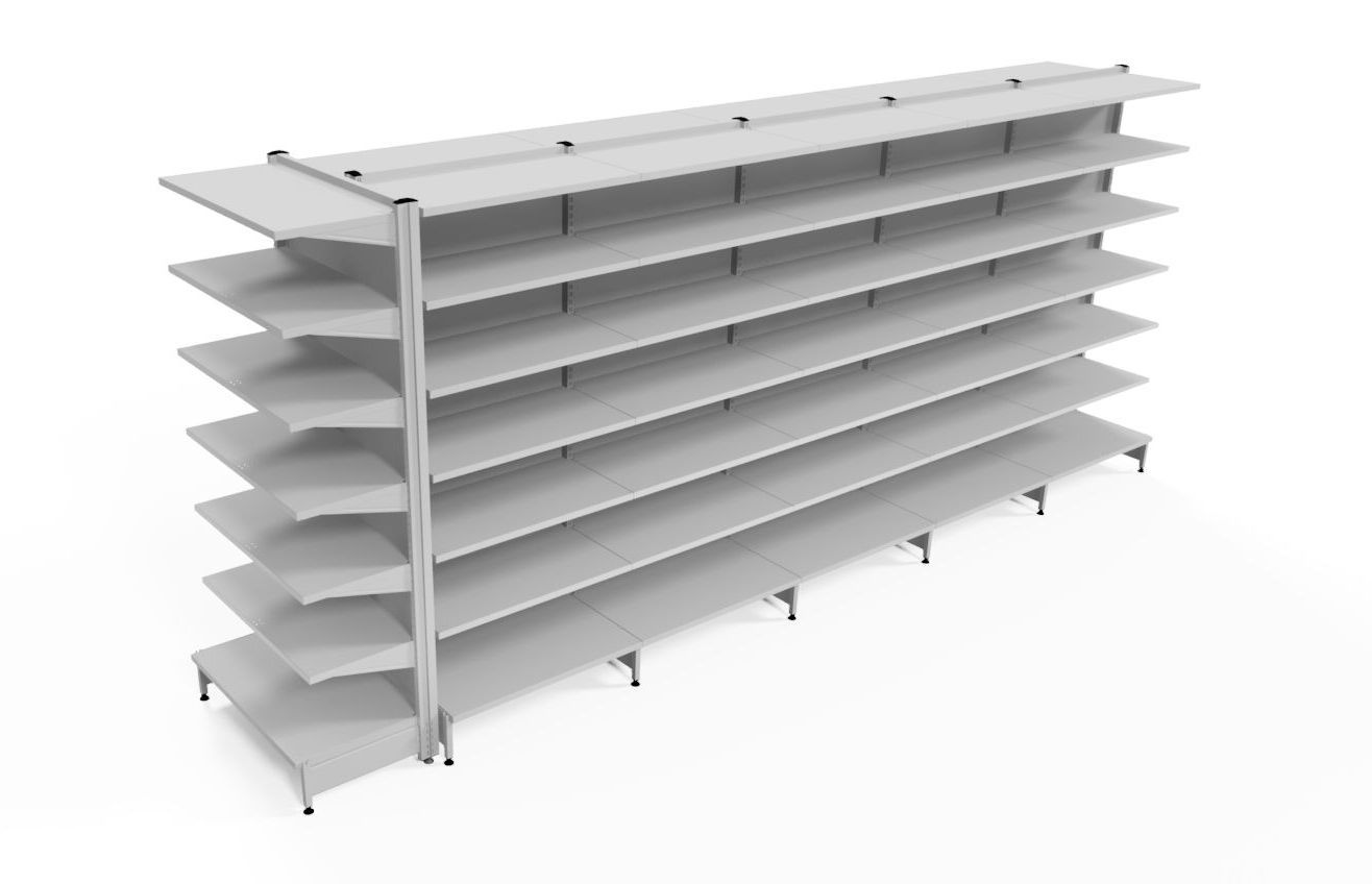 Gondola Shelving - KK Shelving (see image)