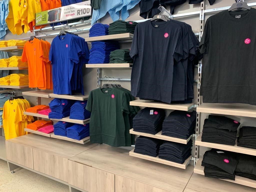 CLOTHING FIXTURES - KK Shelving (see image)