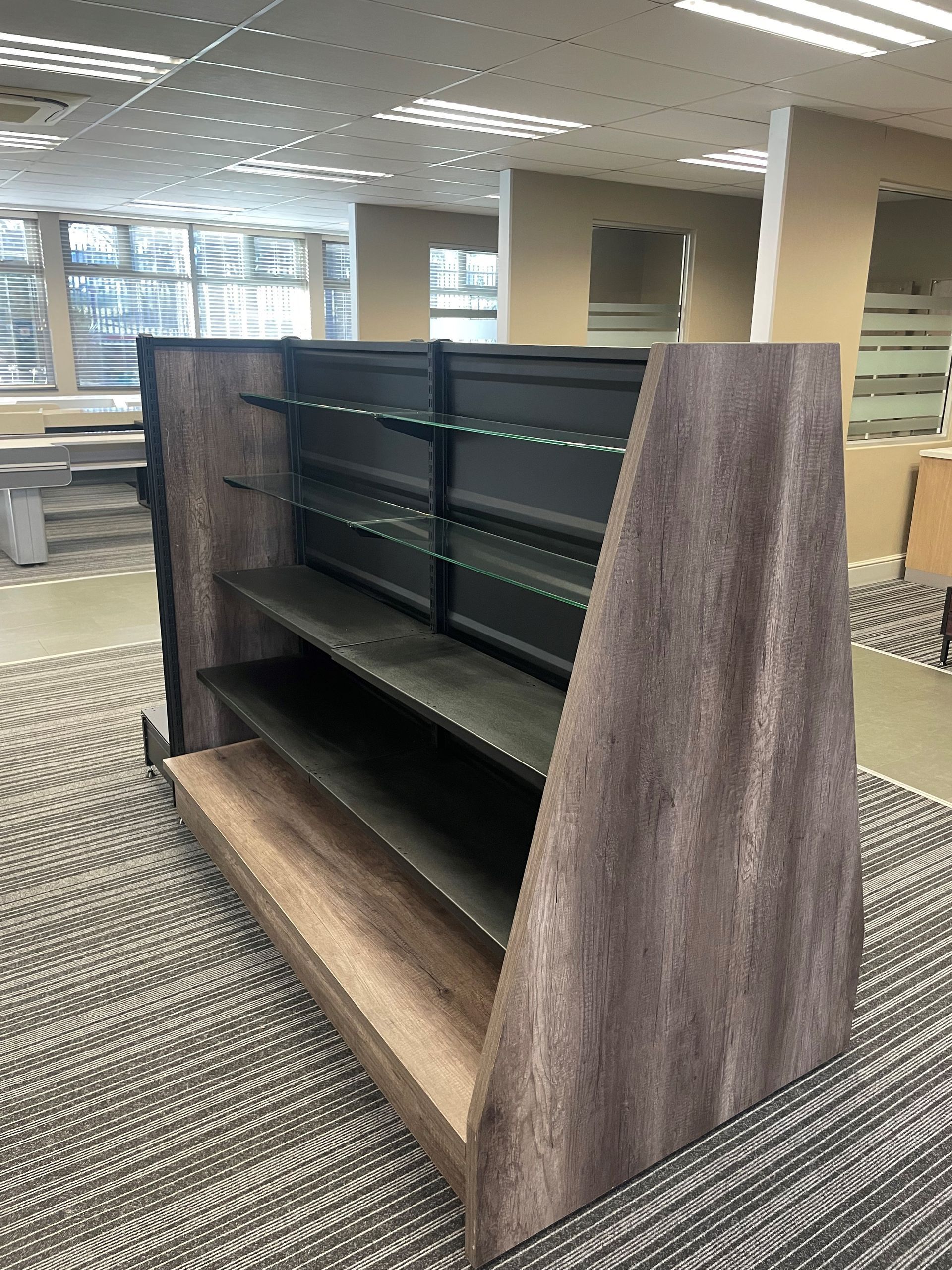 KK Shelving: Gondola Shelving (see image)