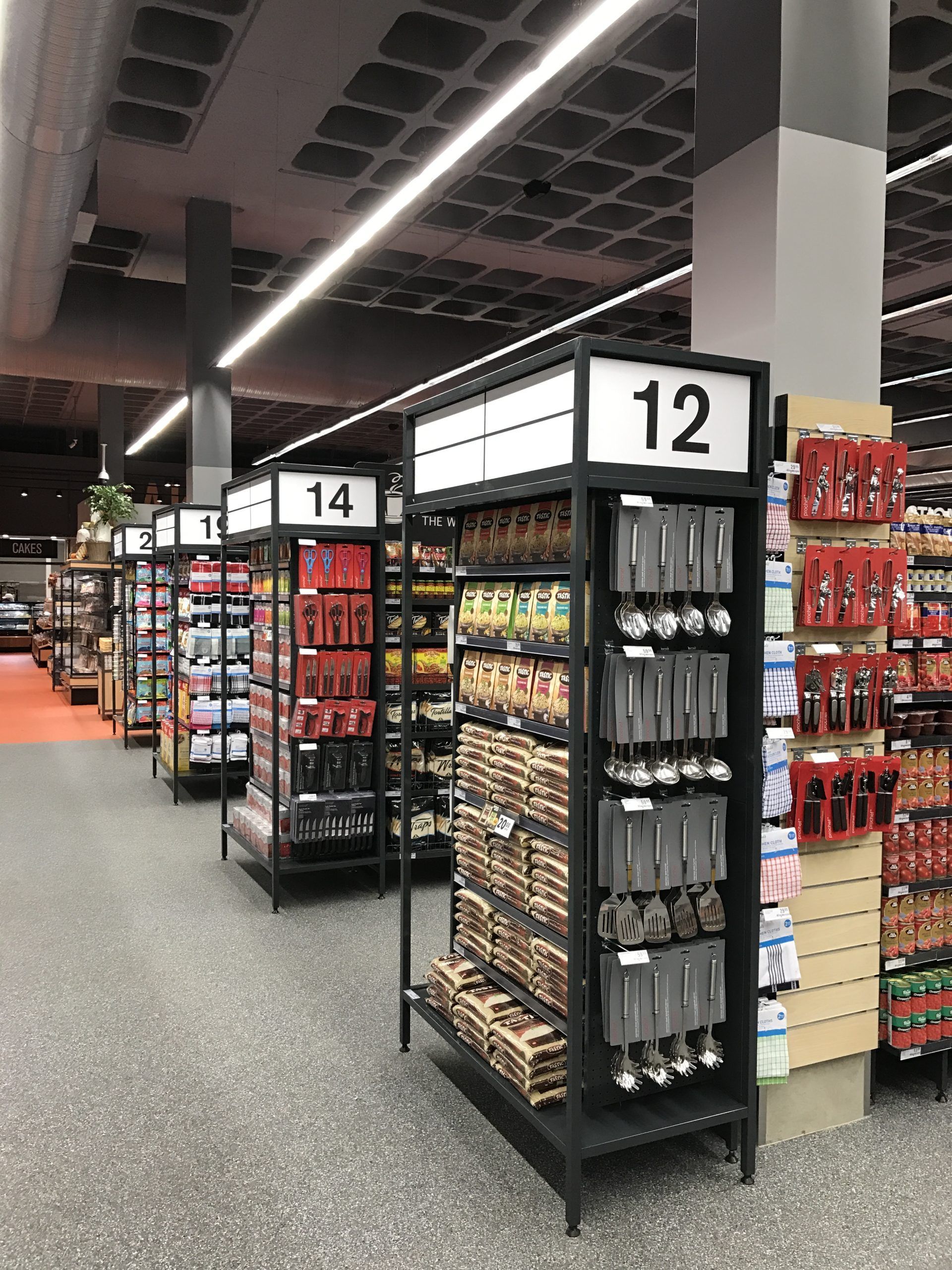 Gondola Shelving - KK Shelving (see image)