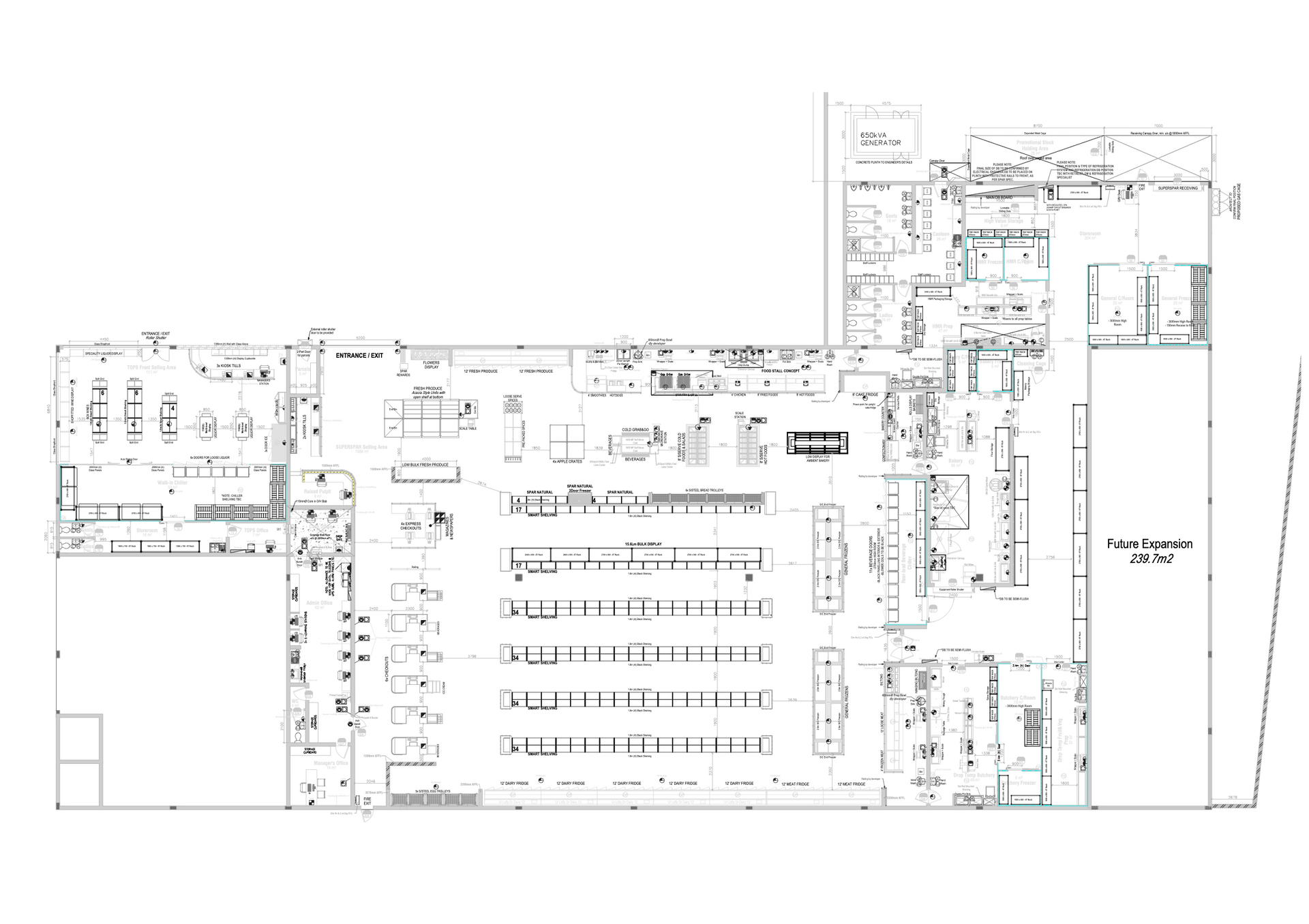 Store Layout at KK Shelving Services