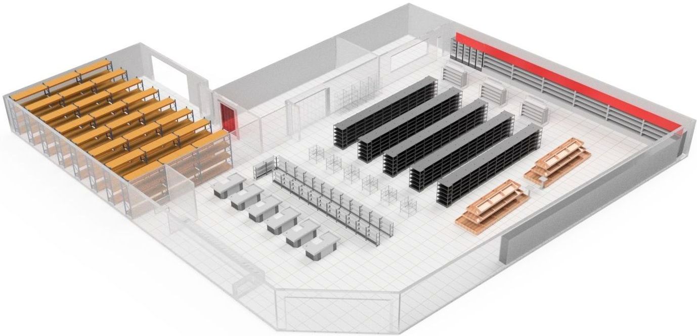 Store Layout Design Services in South Africa | KK Shelving