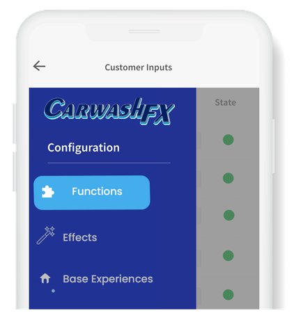 carwash FX logo carwash software and sales and marketing music in your carwash