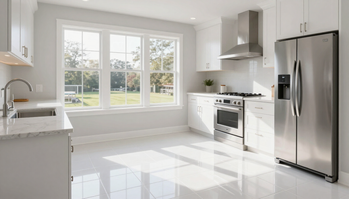 Clean Kitchen Tile