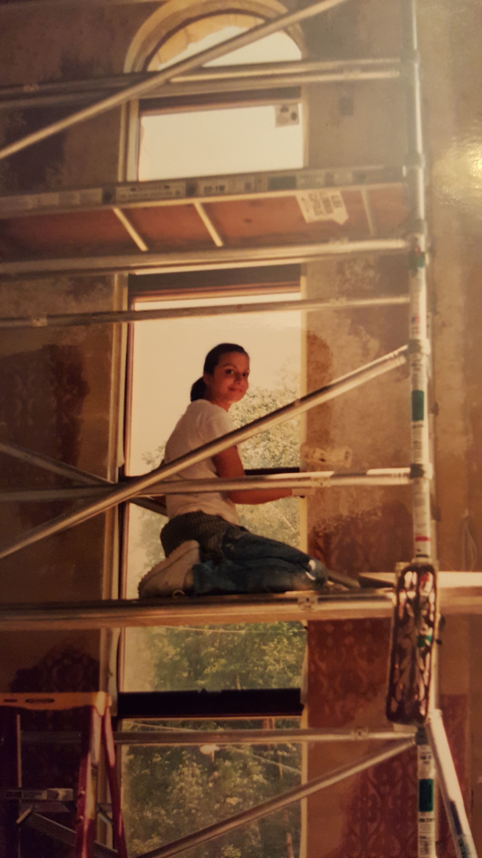 Beth from Art Work Walls and More ceilings